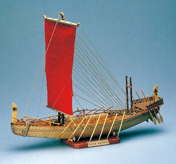 エジプトの船　アマティ社キット